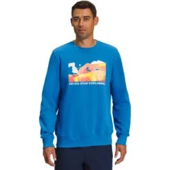 The North Face Places We Love Crew Sweatshirt - Men's 17 The North Face Places We Love Crew Sweatshirt - Men's -Unicus Shop SUPSONBLU 1