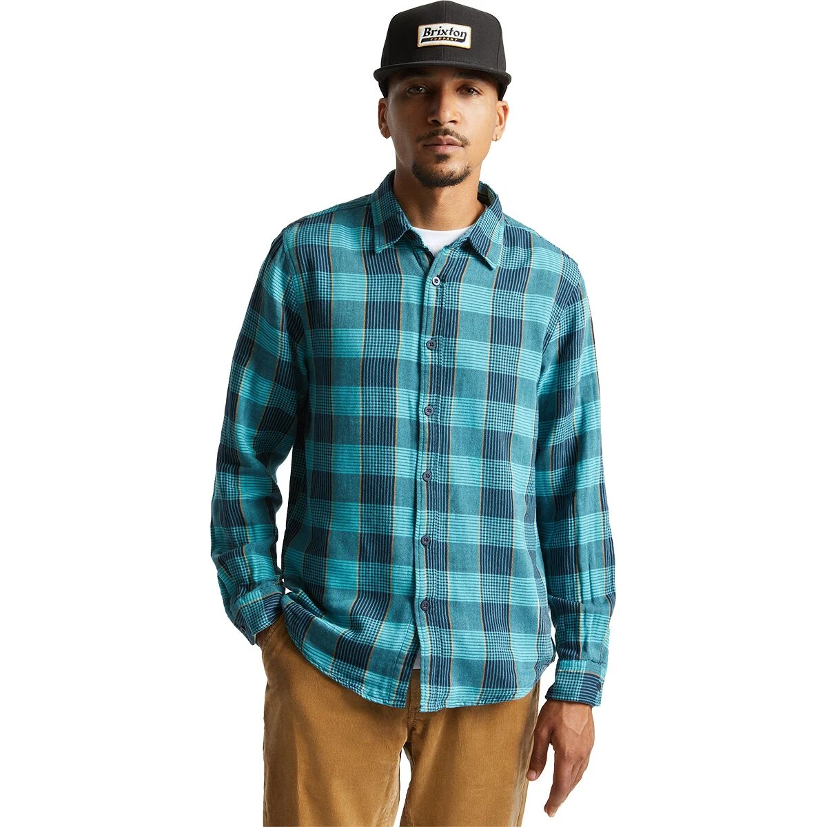 Brixton Bowery Soft Weave Long-Sleeve Flannel Shirt - Men's 4 Brixton Bowery Soft Weave Long-Sleeve Flannel Shirt - Men's - Image 2