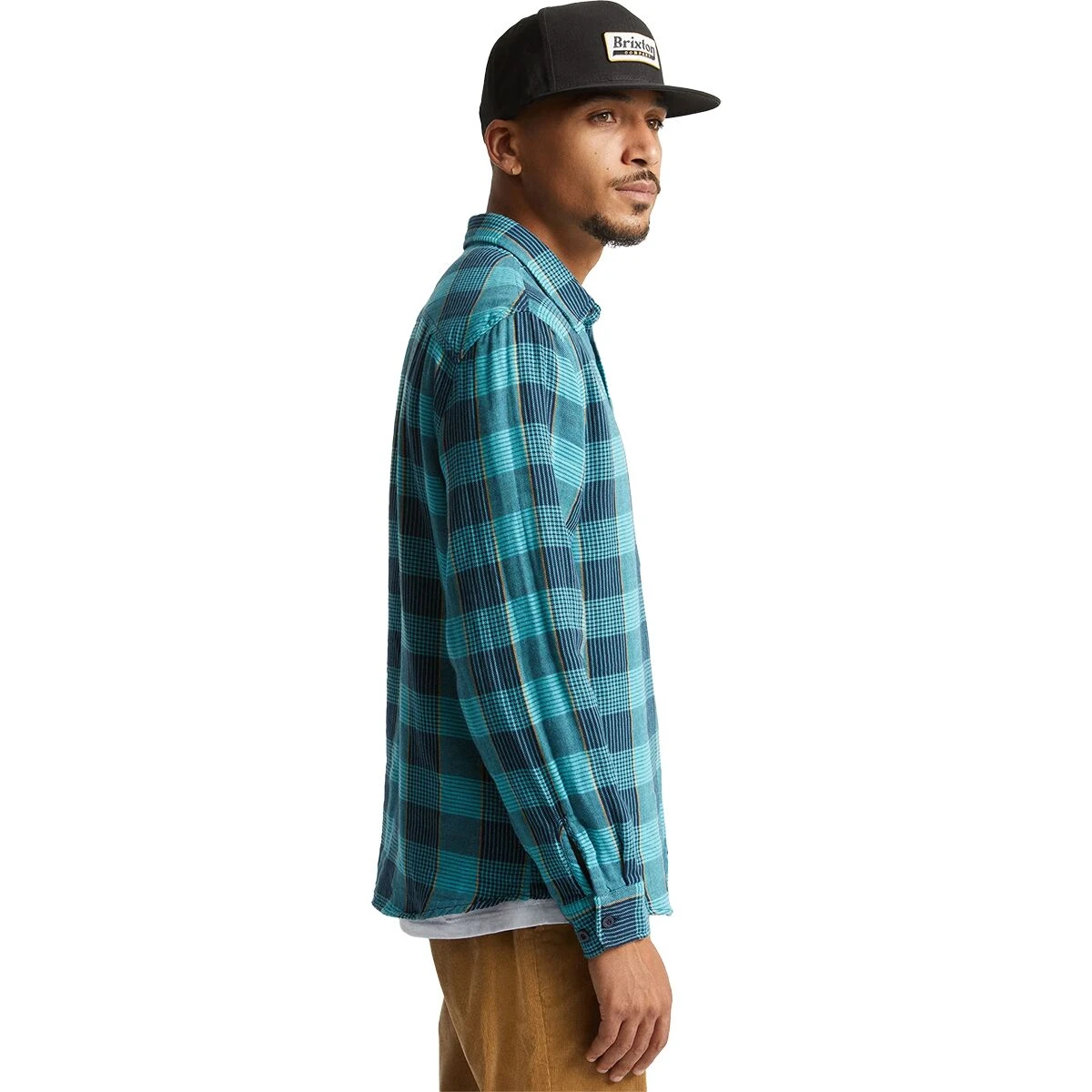 Brixton Bowery Soft Weave Long-Sleeve Flannel Shirt - Men's 5 Brixton Bowery Soft Weave Long-Sleeve Flannel Shirt - Men's - Image 3