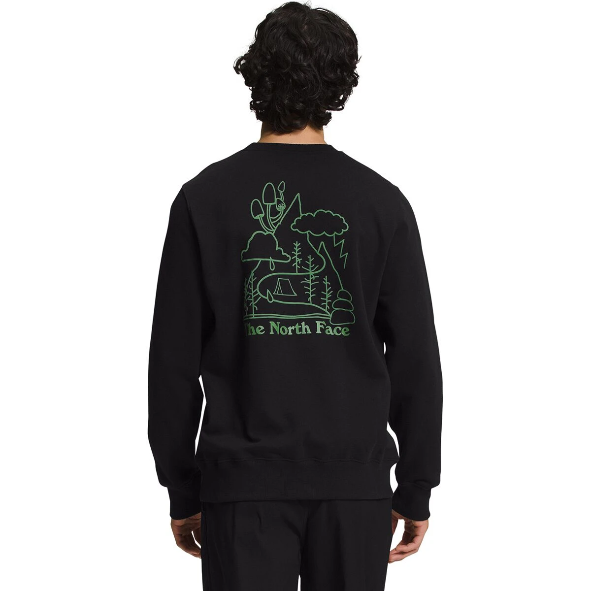 The North Face Places We Love Crew Sweatshirt - Men's 6 The North Face Places We Love Crew Sweatshirt - Men's - Image 4