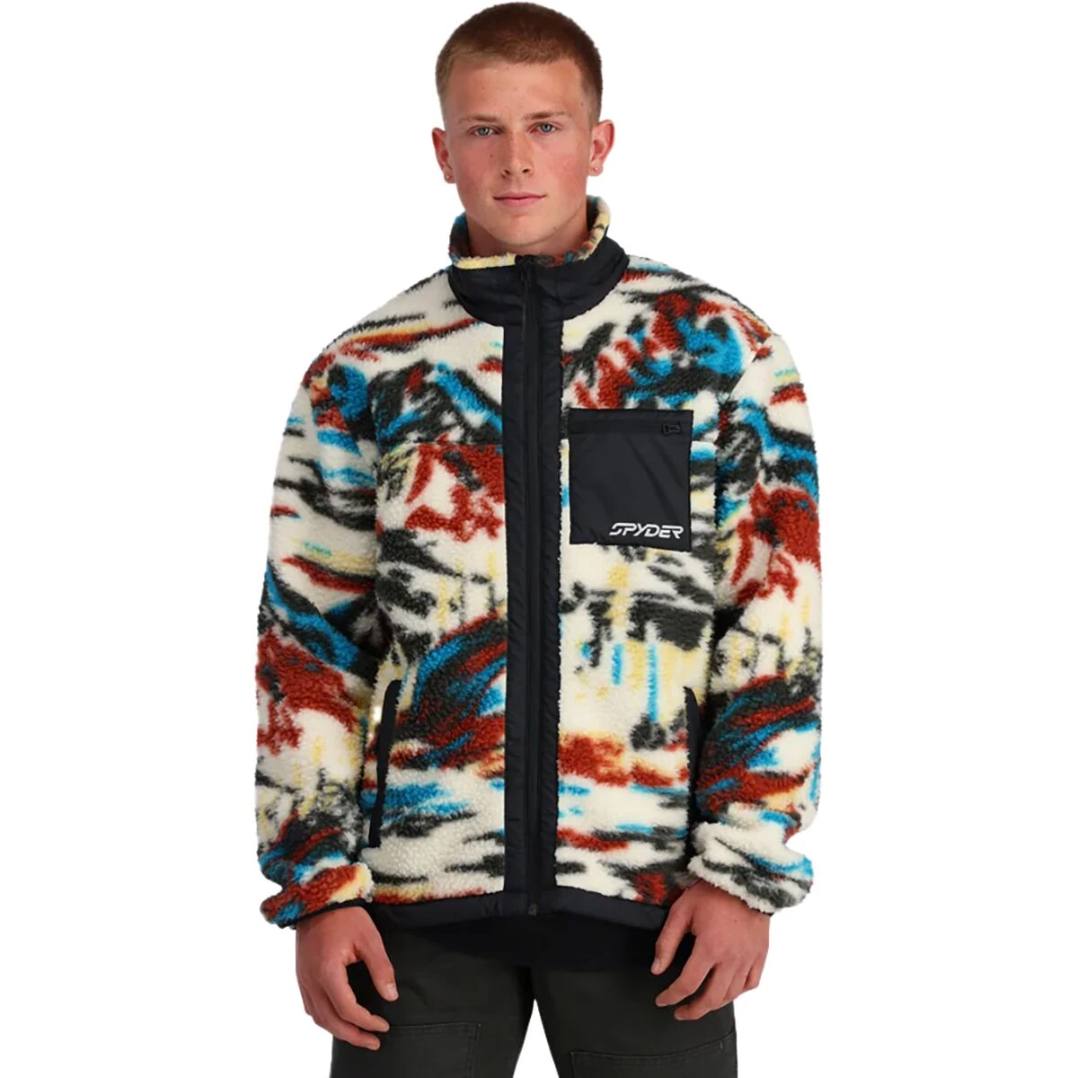 Spyder Sherman Sherpa Fleece Jacket - Men's 5 Spyder Sherman Sherpa Fleece Jacket - Men's - Image 3