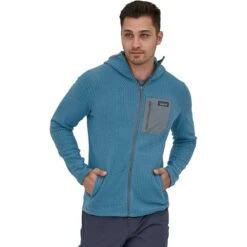 Patagonia R1 Air Full-Zip Hooded Jacket - Men's 12 Patagonia R1 Air Full-Zip Hooded Jacket - Men's -Unicus Shop WAVBLU 4