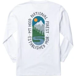 Mt Hood Long-Sleeve T-Shirt 7 Mt Hood Long-Sleeve T-Shirt -Unicus Shop WHI 2